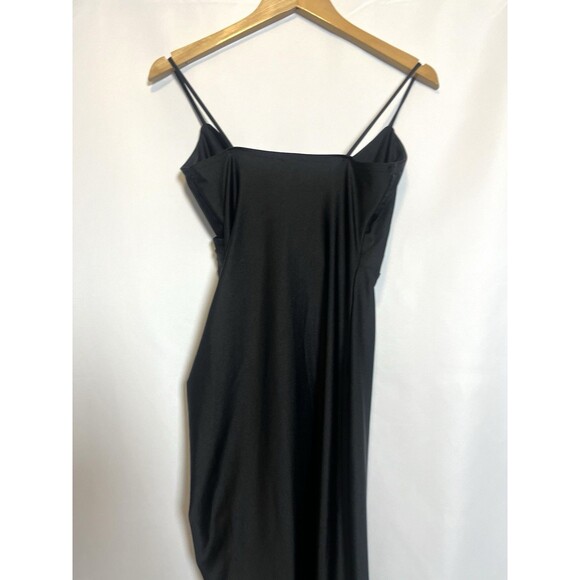 Edgy Whimsigoth Black Ruched Windsor Gothic Dress Extra Small - Picture 7 of 14